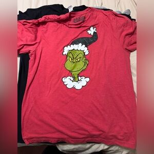 Old Navy Red Grinch Graphic Tee